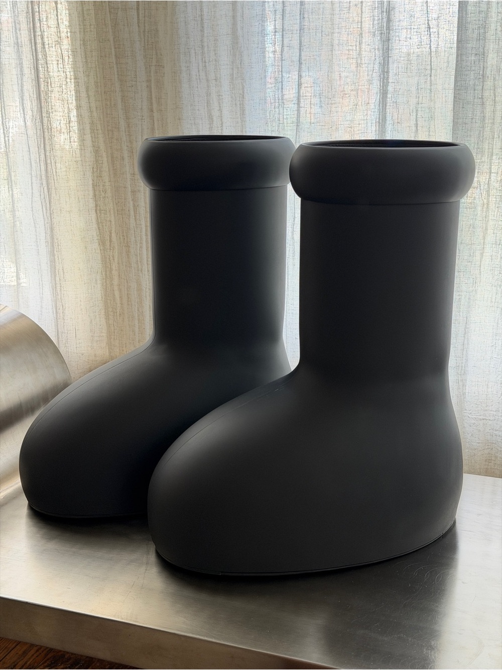 MSCHF Black Boots